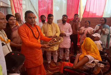 सखी सहेली फाउंडेशन में दो दिवसीय नवरात्रि उत्सव संपन्न, दिव्यांग बेटियों का हुआ
                                        पूजन